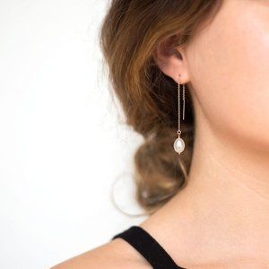 Freshwater Pearls & 14K Gold-Filled Drop Earrings